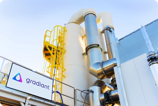 Die CGE-Technologie von Gradiant in einer Wasseraufbereitungsanlage in den Vereinigten Staaten