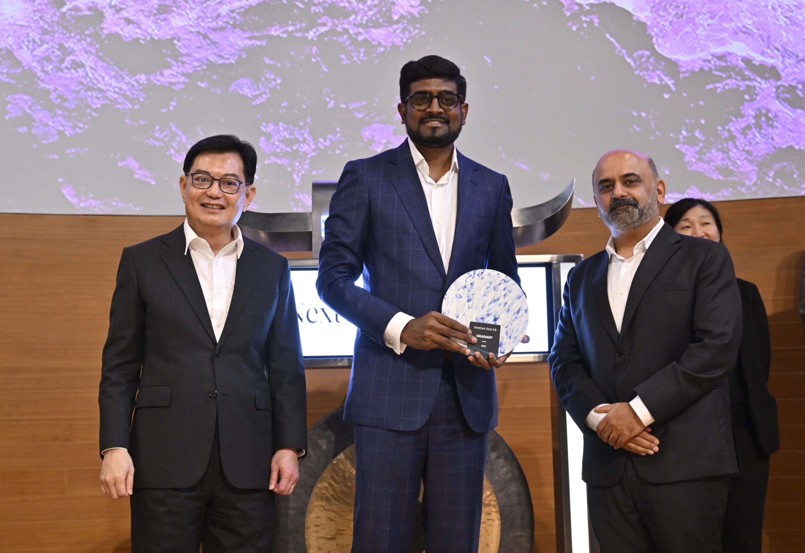 Gradiant premiata come vincitrice del premio NextGen Tech 30